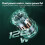 Wireless Vacuum Cleaner Car Handheld Vacuum Power Suction Rechargeable 12