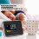 Digital LED Alarm Clock Temperature Display Weather Forecast Projector 13