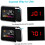 Digital LED Alarm Clock Temperature Display Weather Forecast Projector 8