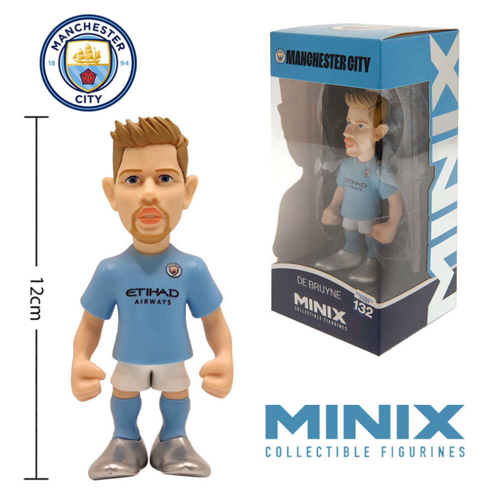 Manchester City FC Kevin De Bruyne #132 Collectable 12cm MINIX Figure