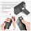 20 Cigarette Case Metal Windproof Powerful Cigar Lighter Rechargeable 4