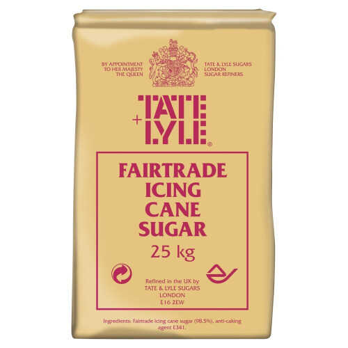 Tate & Lyle Icing Sugar 25kg (Pack of 1) 2