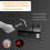 20 Cigarette Case Metal Windproof Powerful Cigar Lighter Rechargeable 5