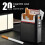 20 Cigarette Case Metal Windproof Powerful Cigar Lighter Rechargeable 11