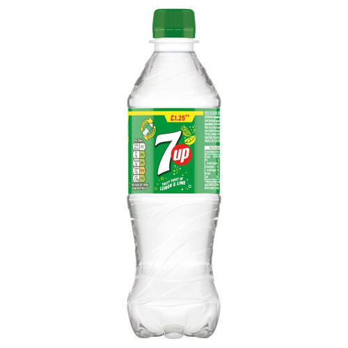 7UP Regular Lemon & Lime Bottle 500ml (Pack of 24) 1