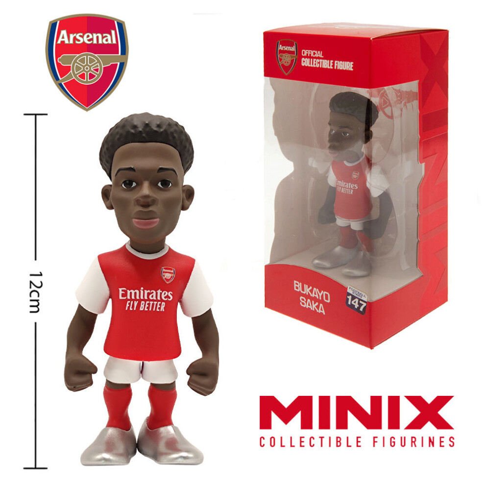 Arsenal FC Bukayo Saka #147 Collectable 12cm MINIX Figure