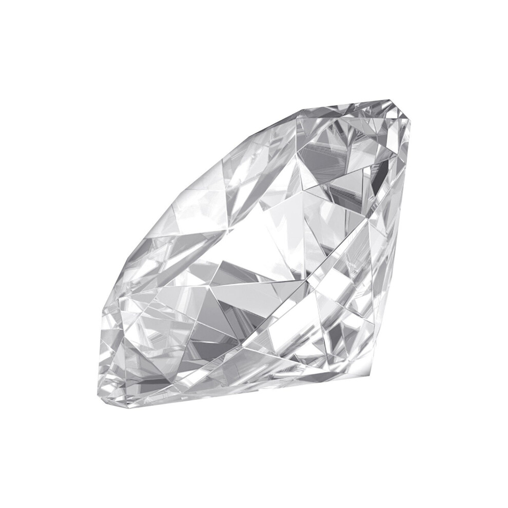 Wejoy Glass Crystal Diamond Decor Paperweight Wedding Giant Gift Cut Art Centerpiece Craft Clear Party Jewel 50Mm (2Inch)