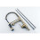 Kitchen Sink Mixer Taps Pull Down Spray Spout Brass Monobloc Kitchen Tap Chrome with Pull Out Spray High-Arch Spout Kitchen Tap 5