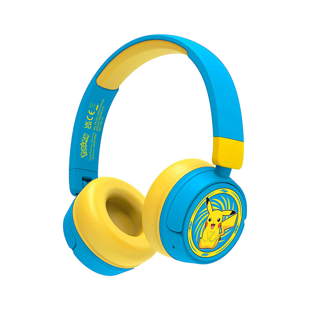 Otl Technologies Pokemon Pikachu Wireless Kids Headphones 5055371625302