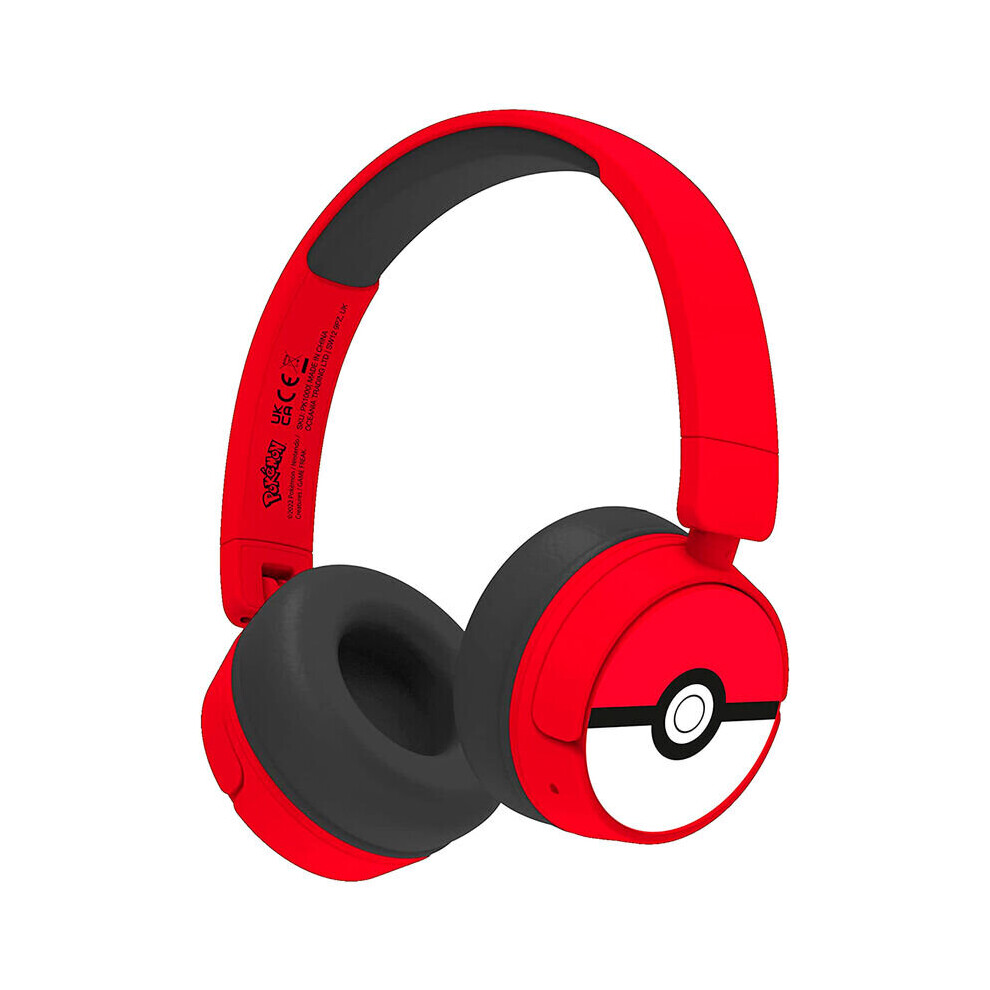 Otl Technologies Pokemon Pokeball Wireless Kids Headphones