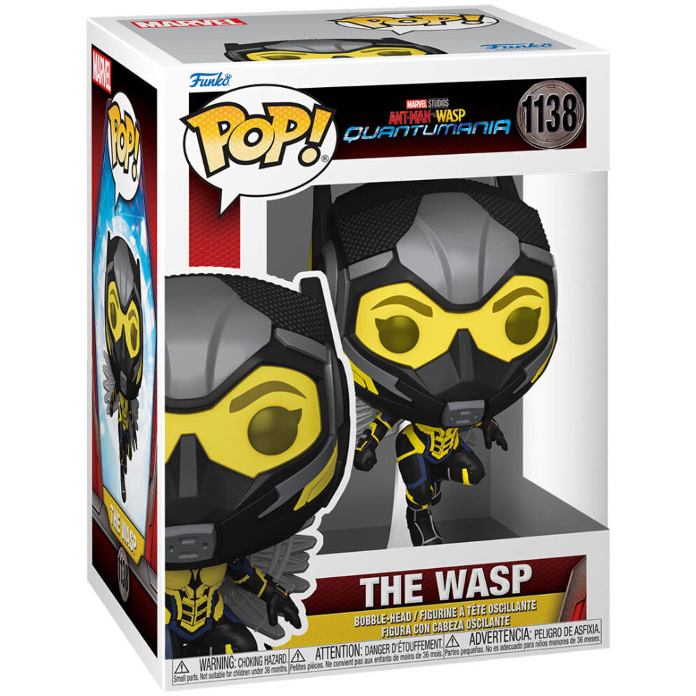 Funko Pop Figure Marvel Ant-Man And The Wasp Quantumania The Wasp