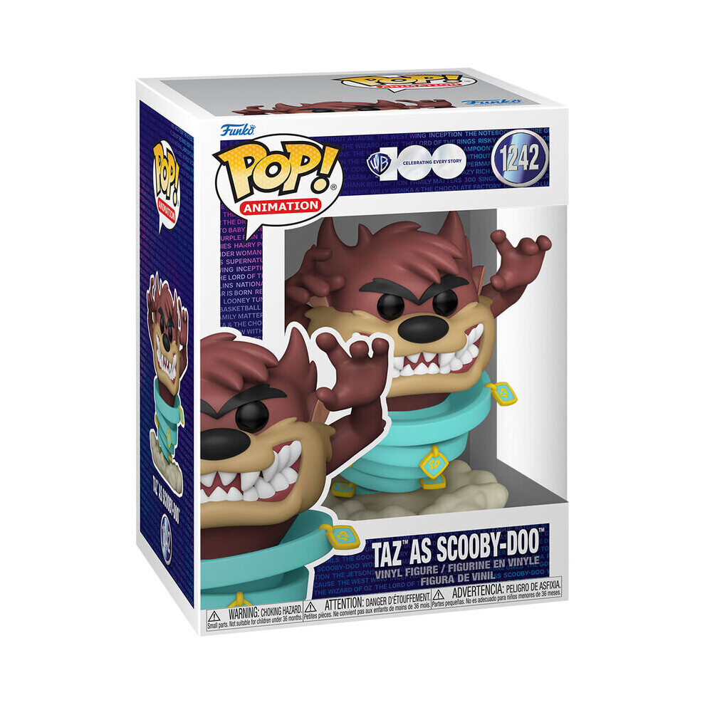 Funko Pop Figure Looney Tunes Taz As Scooby-Doo