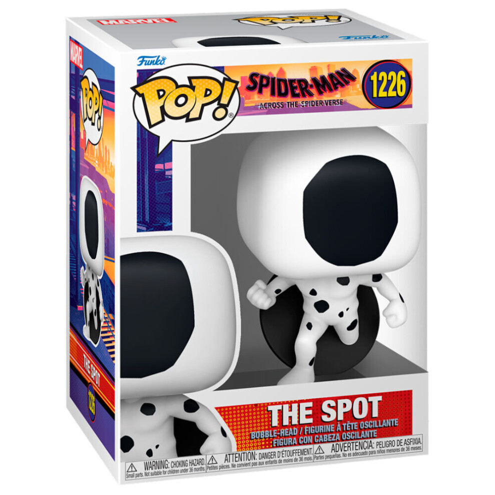 Funko Pop Figure Marvel Spiderman Across The Spiderverse The Spot