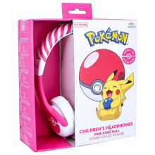 Poke ball - OTL - PK0842 - Color principal: Blanco - Color: Rosa - Inalámbrico