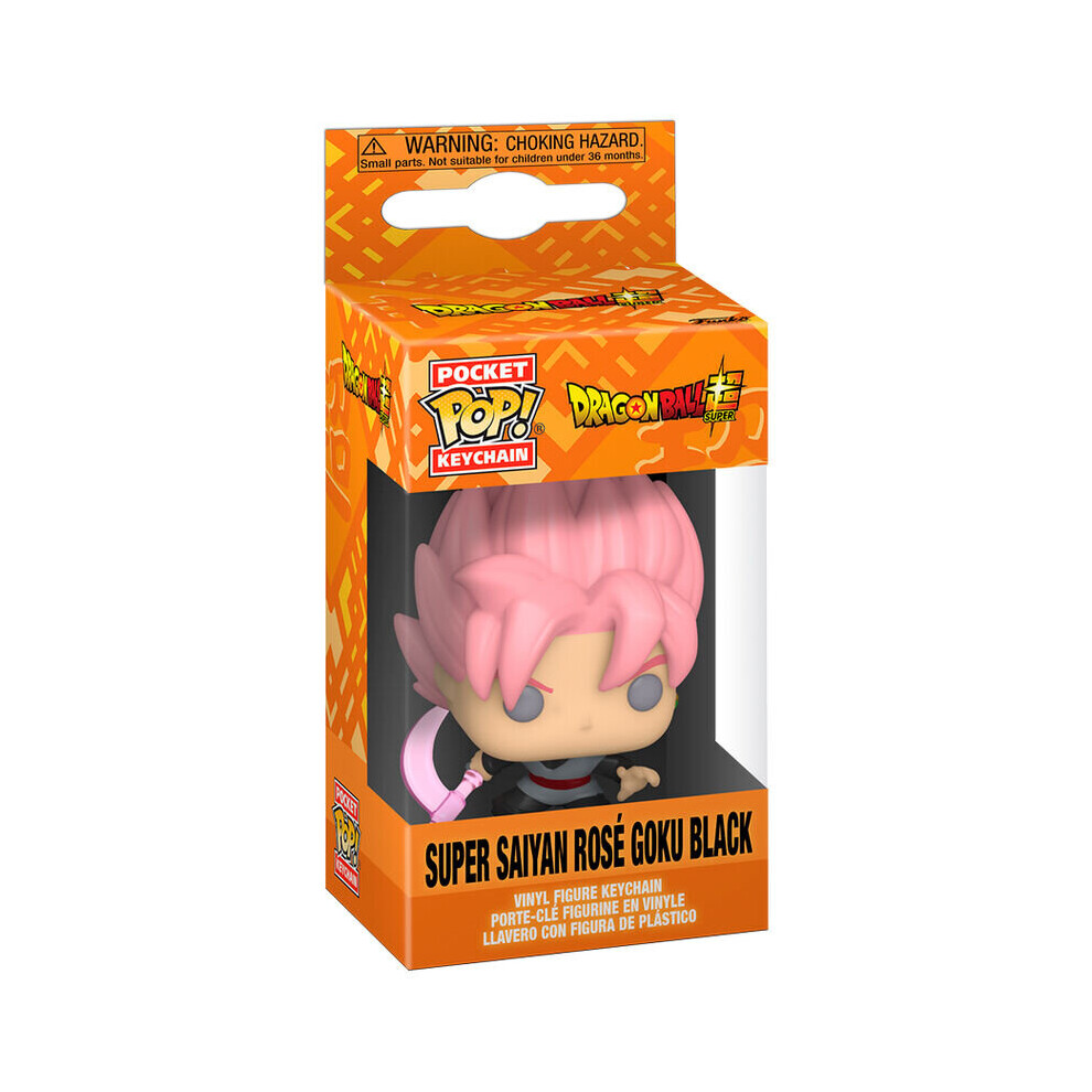 Funko Pocket Pop Keychain Dragon Ball Super Super Saiyan Rose Goku Black