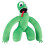 Rainbow Friends 8"" verzamelbare pluche - Groen 1