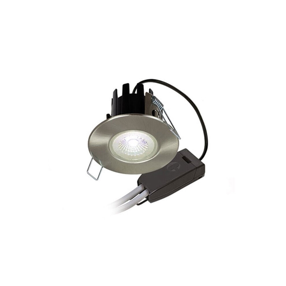 (4000K, Brushed Steel) Collingwood Lighting H2 Lite Fire Rated LED Downlight