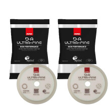 2 X Rupes Bigfoot D-A UltraFine High Performance Foam Compound Pad White 150mm