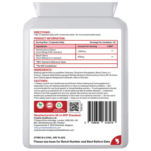 Cherry 2100mg - 90 Capsules 1
