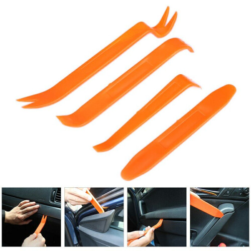 4pcs Car Door Plastic Trim Panel Dash Remover Pry Tool Kit 1