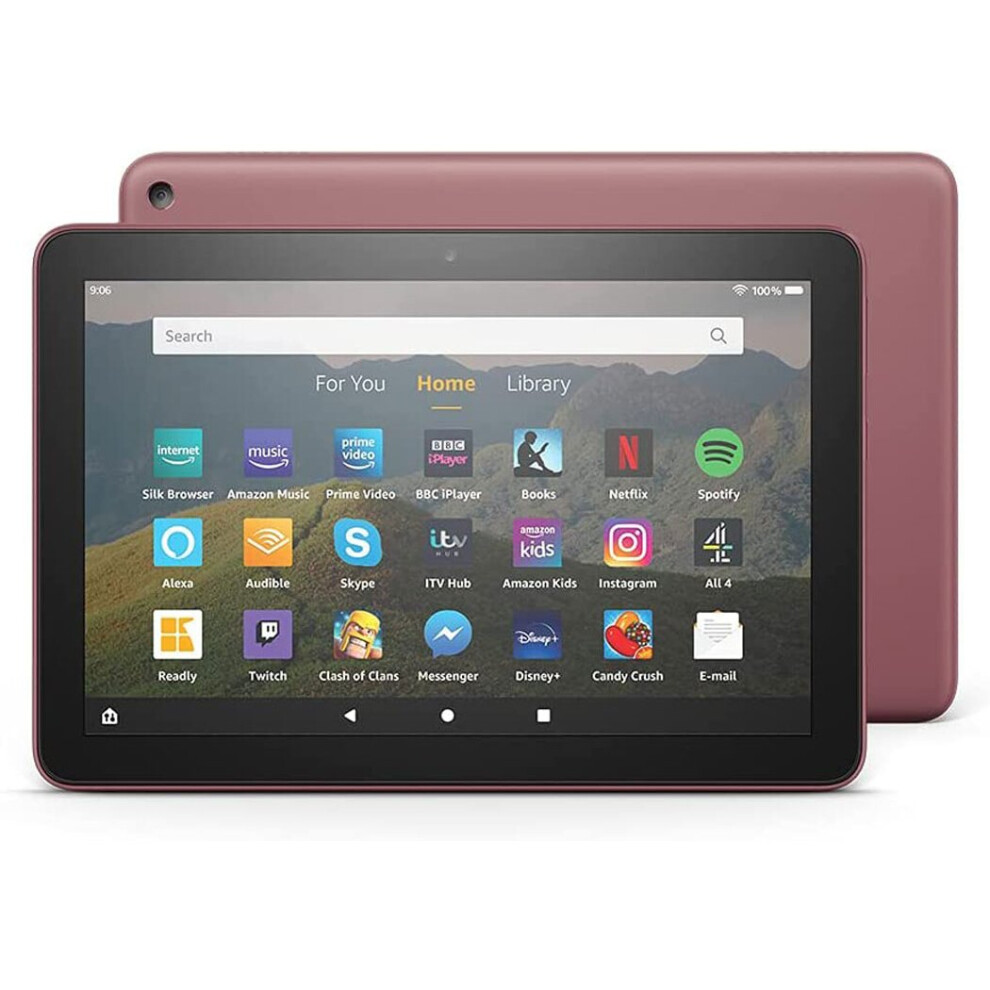 Amazon Fire HD 8 Inch Tablet 2GB RAM 64GB Plum