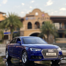 (Blue) 1:32 AUDI A4 Alloy Car Model Diecasts & Toy Vehicles Metal Car Model High