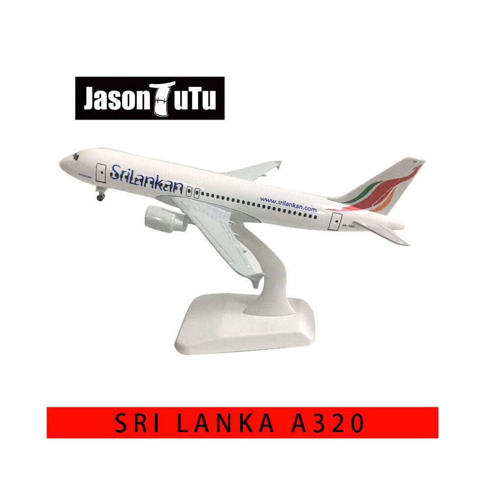 Photos - Toy Car  JASON TUTU 20cm Original Boeing 747 Airplane Model Plane Model Aircraft(Sri Lanka A320)