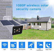 TUYA WiFi Zonne - energie Camera TUYA APP Camera Slimme Leven Camera IP66 Waterdicht Buiten Afstandsbediening