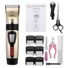 Kit di tosatura per cani domestici tagliacapelli electric cordless silenzioso rasoio E-Shaver set epilatore.