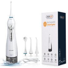Mornwell Mondirrigator USB Oplaadbare Waterflosser Draagbare Tandheelkundige Waterstraal 300ML Watertank Waterdichte Tandenreiniger