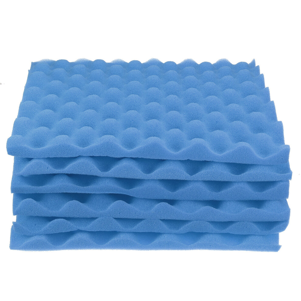 6Pcs 30*30*2.5Cm Soundproofing Foam Acoustic Wall Panels Studio Soundproof Foam 6900075943216