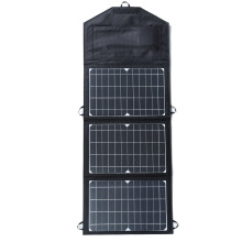 Solarpanel Mini Faltbar Wasserdicht Sonnenenergie Ladegerät für Wandern Camping Mobiltelefone
