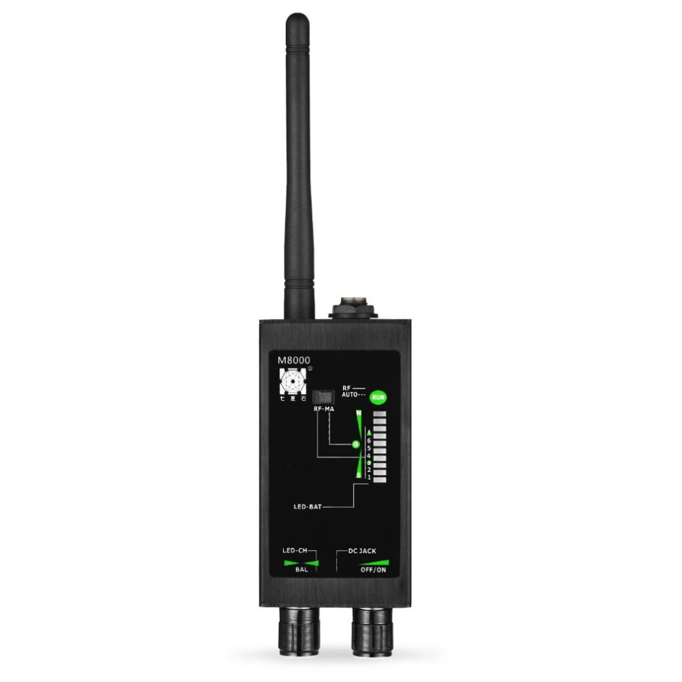 M8000 1Mhz-12Gh Radio Signal Detector Fbi Gsm Rf Auto Signal Camera Detector Gps Tracker Finder With Magnetic Led Antenna 300028127315