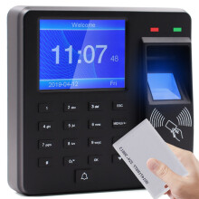 Macchina per la registrazione delle presenze con impronte biometriche orologio per il tempo dispositivo di check-in e check-out per dipendenti.