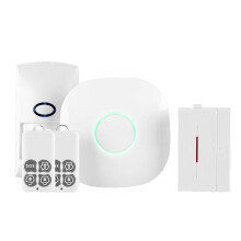 Mini Draadloos GSM Alarm Systeem Thuis Slimme Inbraakbeveiliging Huisdier Immuun Infrarood Sensor Beveiligingssysteem 433MHz