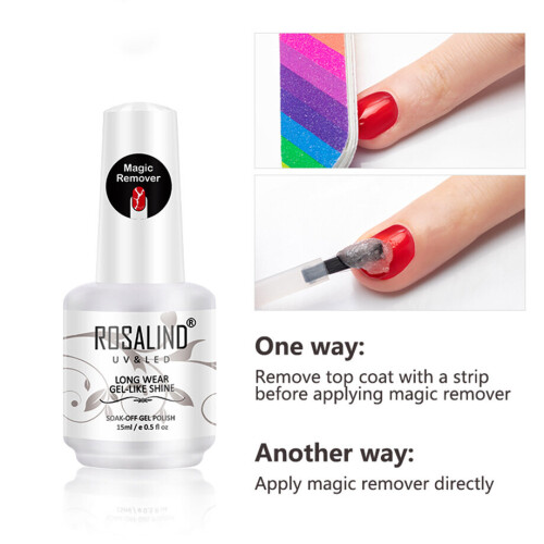 ROSALIND Burstende Armor Vrije Nagellijm - 15ml 2