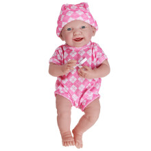 39X18cm Bambole per Bambini Design Fatto a Mano Corpo in Tessuto PVA Bambole Vive Giocattoli per Bambini Natale Ragazze