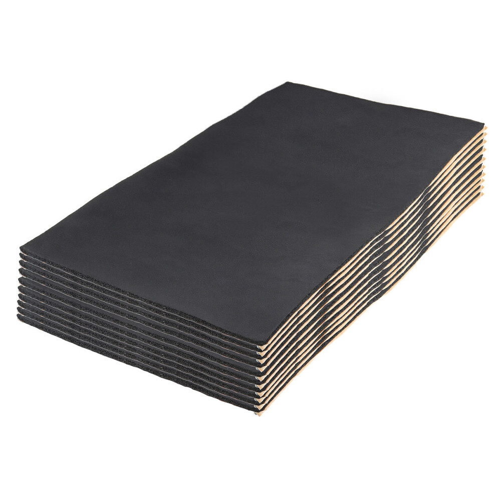 9Pcs 3Mm Car Sound Noise Proofing Deadening Heat Shield Insulation Foam 30X50cm 8084175672417