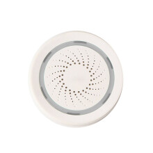 MoesHouse WiFi Alarm Sensor Sirene Temperatuur Sensor Vochtigheid Alarm Werkt met Amazon Google Home Assistant IFTTT Tuya