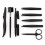 HOCOSY 8Pcs Eyebrow Trimmer Trimming Tools Kit Cutter 1