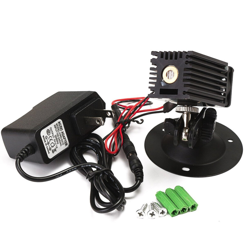 532Nm 50Mw Green Laser Linear Marking Locator With Adapter Fan Laser Module 791177568867