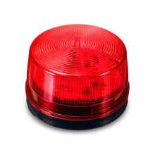 DC 12V Mini Sirena Stroboscopica Cablata Luce di Segnalazione di Allerta Lampada LED Lampada di Allerta Evidenziata