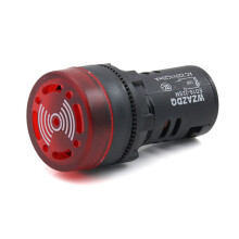 10Pz ED16-22SM Allarme Sonoro Intermittente con Luce Flash 22mm 12V 24V 220V