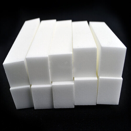 Witte Nagelkunst Buffer Schuurvijlen Blok 1