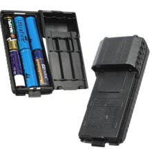 Uitgebreide 6x AA Batterijcase Verpakking Shell Voor BaoFeng UV5R UV5RB UV5RE