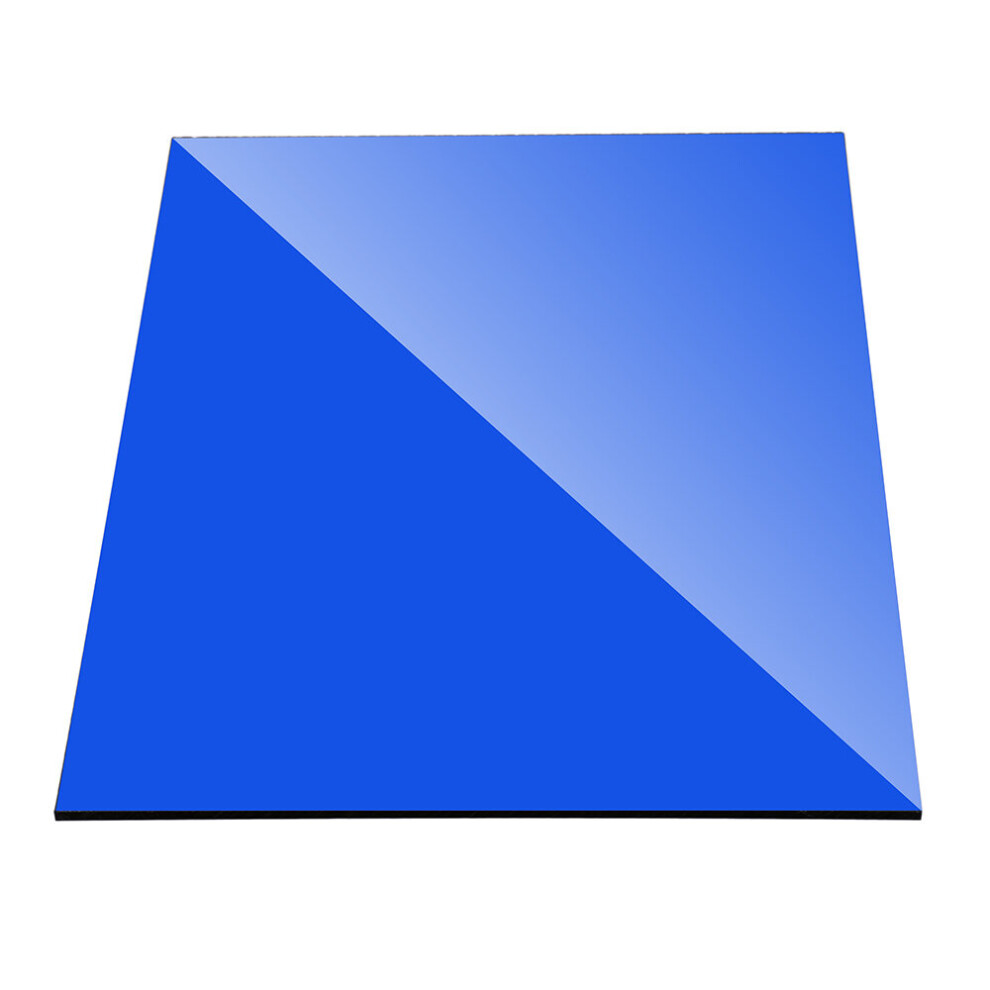 200X300mm Blue Pmma Acrylic Transparent Sheet Acrylic Plate Perspex Gloss Board Cut Panel 6900058605162