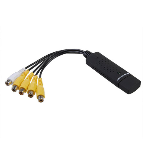 Easycap 4 Kanaal DVR CCTV Camera Audio Video Adapter Recorder