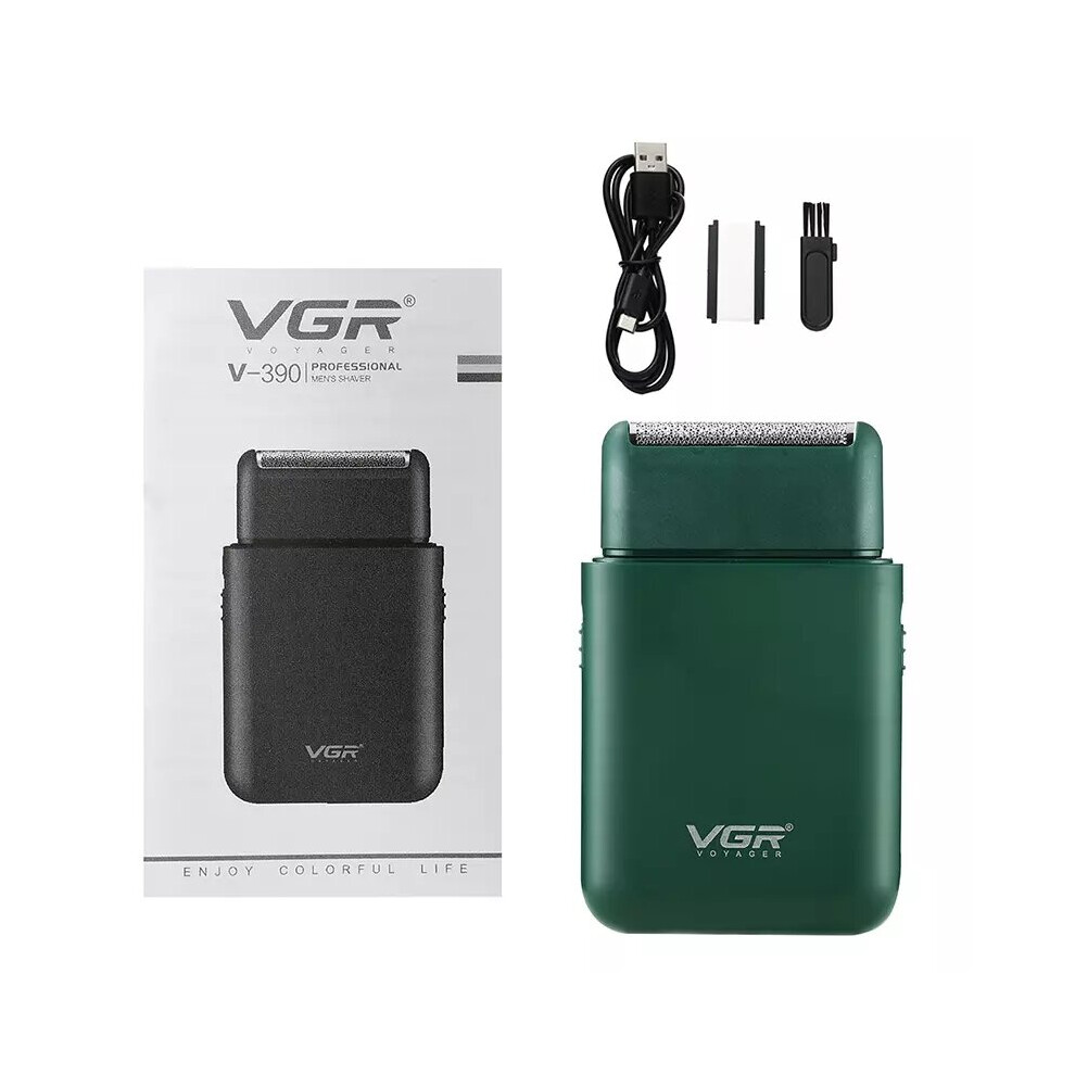 Vgr rasoir électrique pour homme rasoir électrique portable étanche tondeuse à barbe réciproque machine à raser 2021nouveau modèle 341