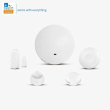 EWelink Sistema di Allarme di Sicurezza Wireless Intelligente Hub Sensore di Porta Sensore PIR Sensore di Temperatura e Umidità Pulsante