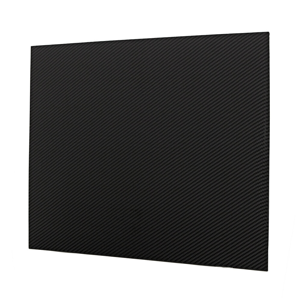 400X500x2mm Carbon Fiber Board Plate Sheet 3K Twill Weave High Gloss Vehicle Material Black 300742221108